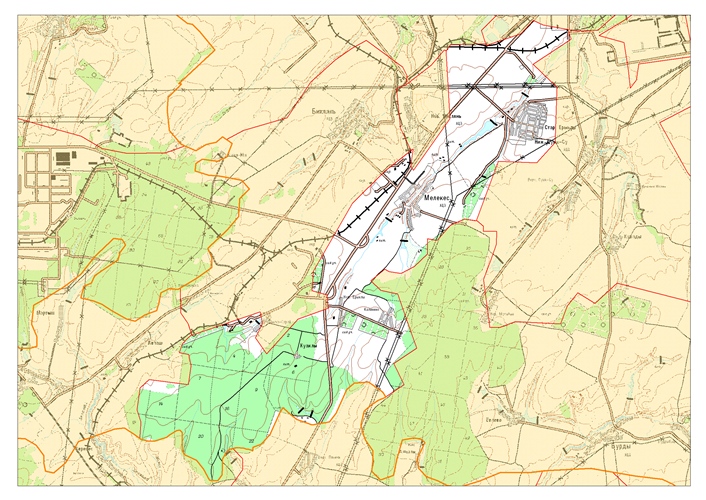 Карта дорог мелекесского района