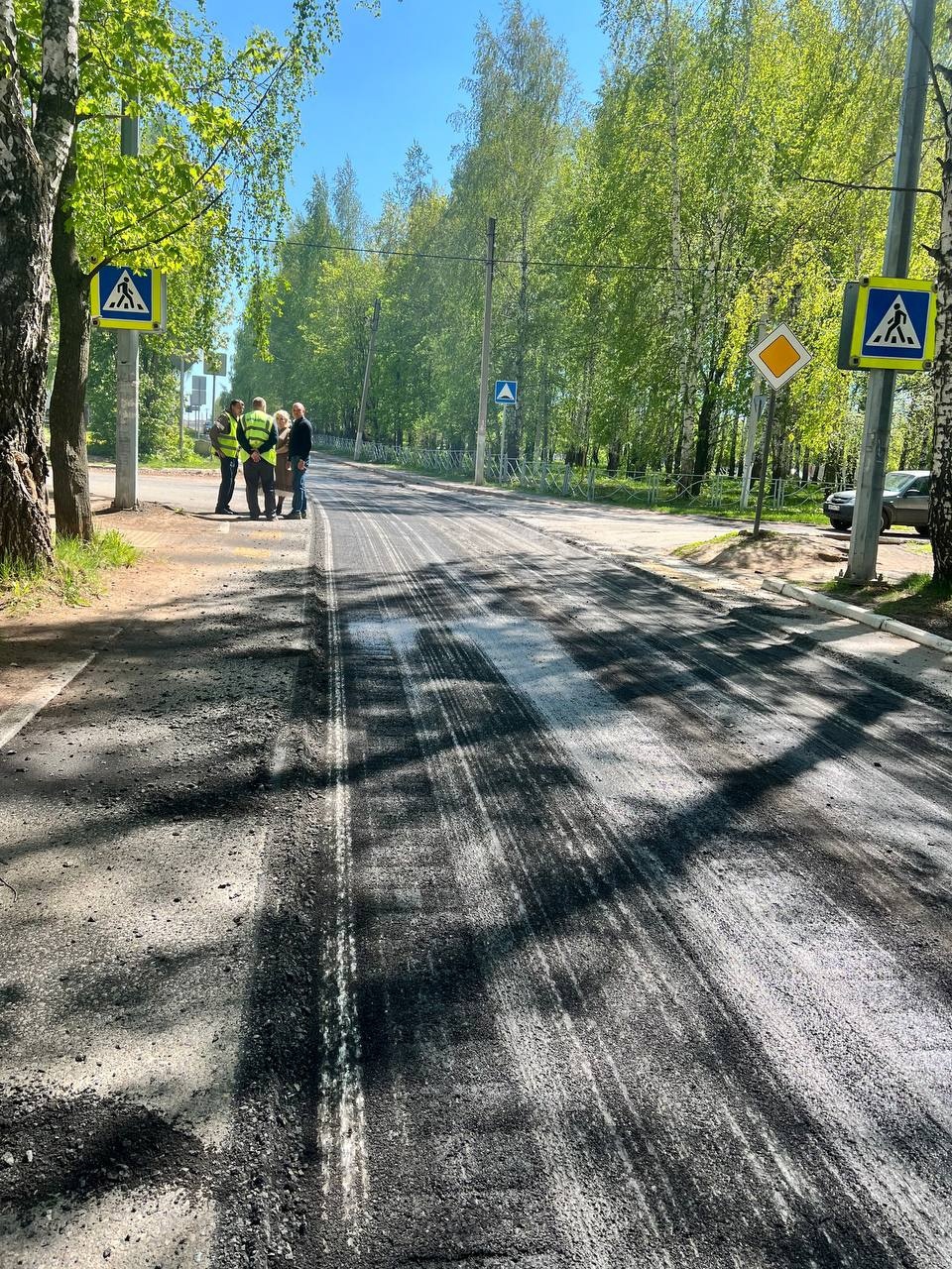 Ремонт дороги в поселке Новый | 27.05.2024 | Набережные Челны - БезФормата